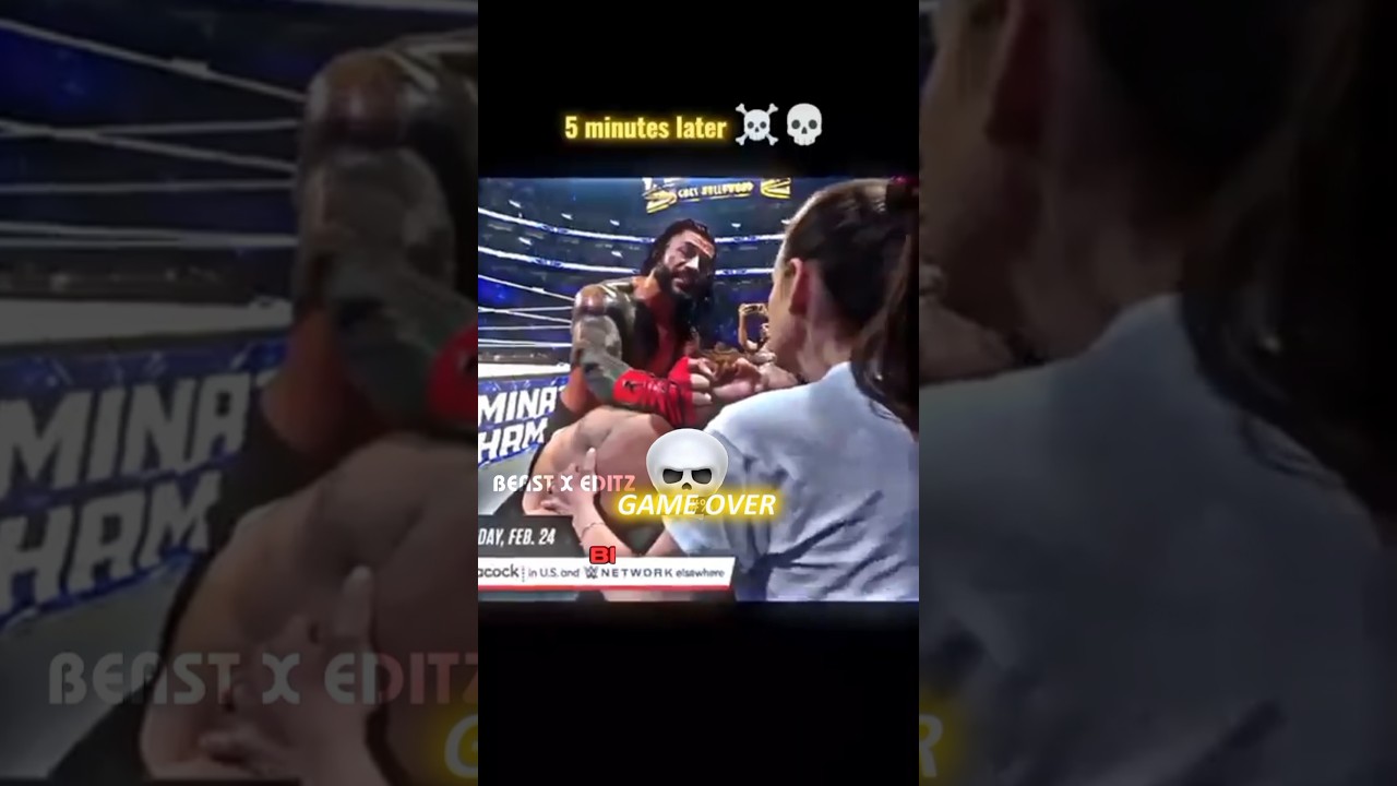 Roman Reigns vs sami zayn Ultra Edit ☠️🥵 