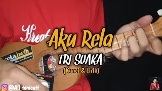 Aku Rela - TRI SUAKA (kunci lirik) Ukulele Kentrung Cover By All tomcatt