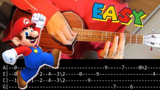 Super Mario Theme - Ukulele Tutorial with Tabs