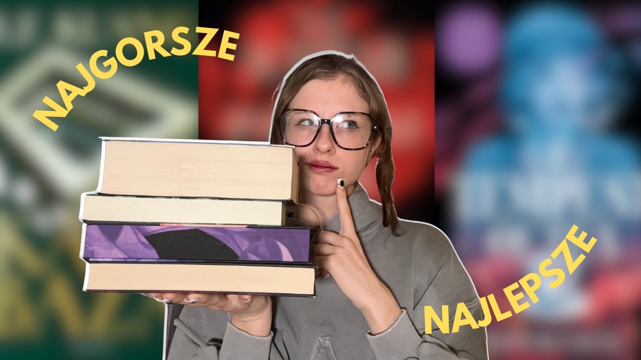 NAJLEPSZE I NAJGORSZE KSIĄŻKI ROKU - Podsumowanie czytelnicze 2025