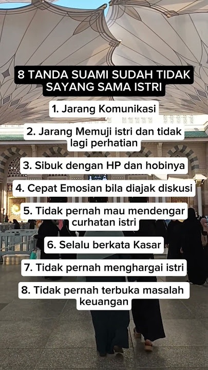 adakah tanda2 ini pada suamimu..
