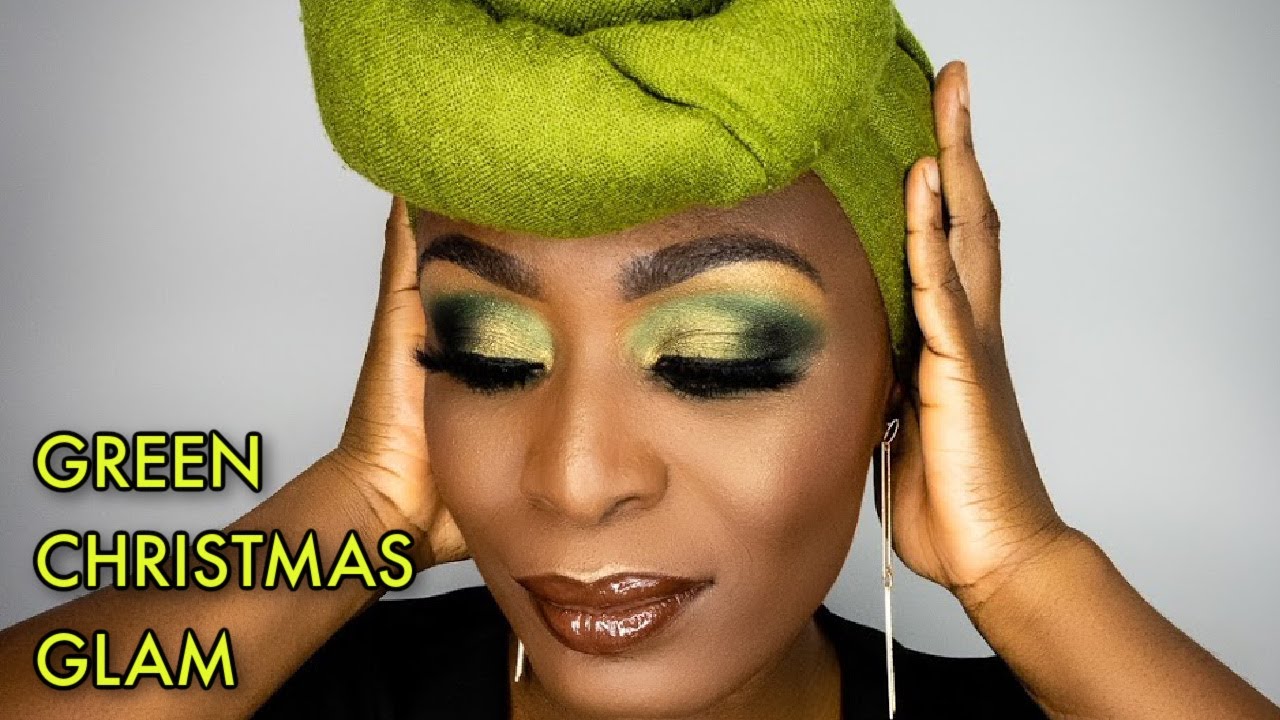 Green Christmas Glam | Holiday Makeup Tutorial