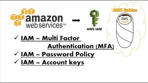 06 AWS   IAM   MFA, password policy, account keys