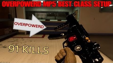 THE UNSTOPPABLE MP5 BEST CLASS SETUP IN MODERN WARFARE! (OVERPOWERD} COD MW GAMEPLAY