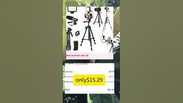 Affordable Camera Tripod with Accessories for Content Creation#cameragear