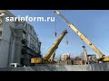 Рухнул автокран в Саратове. 26.04.2022