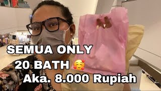 HARI TERAKHIR DI BANGKOK BELANJA MURAH HANYA 20 BATH
