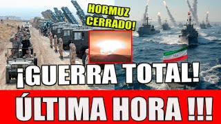 🔥 ¡IRÁN CIERRA HORMUZ Y CASTIGA A ISRAEL Y EE.UU! 💣 MISILES IMPACTAN JERUSALÉN Y HAIFA