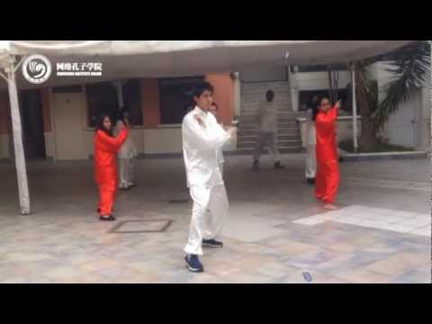 2013孔子学院网络春晚——中国陈式太极拳八十三式表演