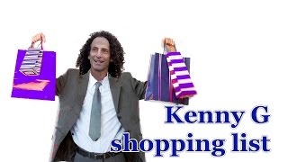 Kenny G shopping list screenshot 4