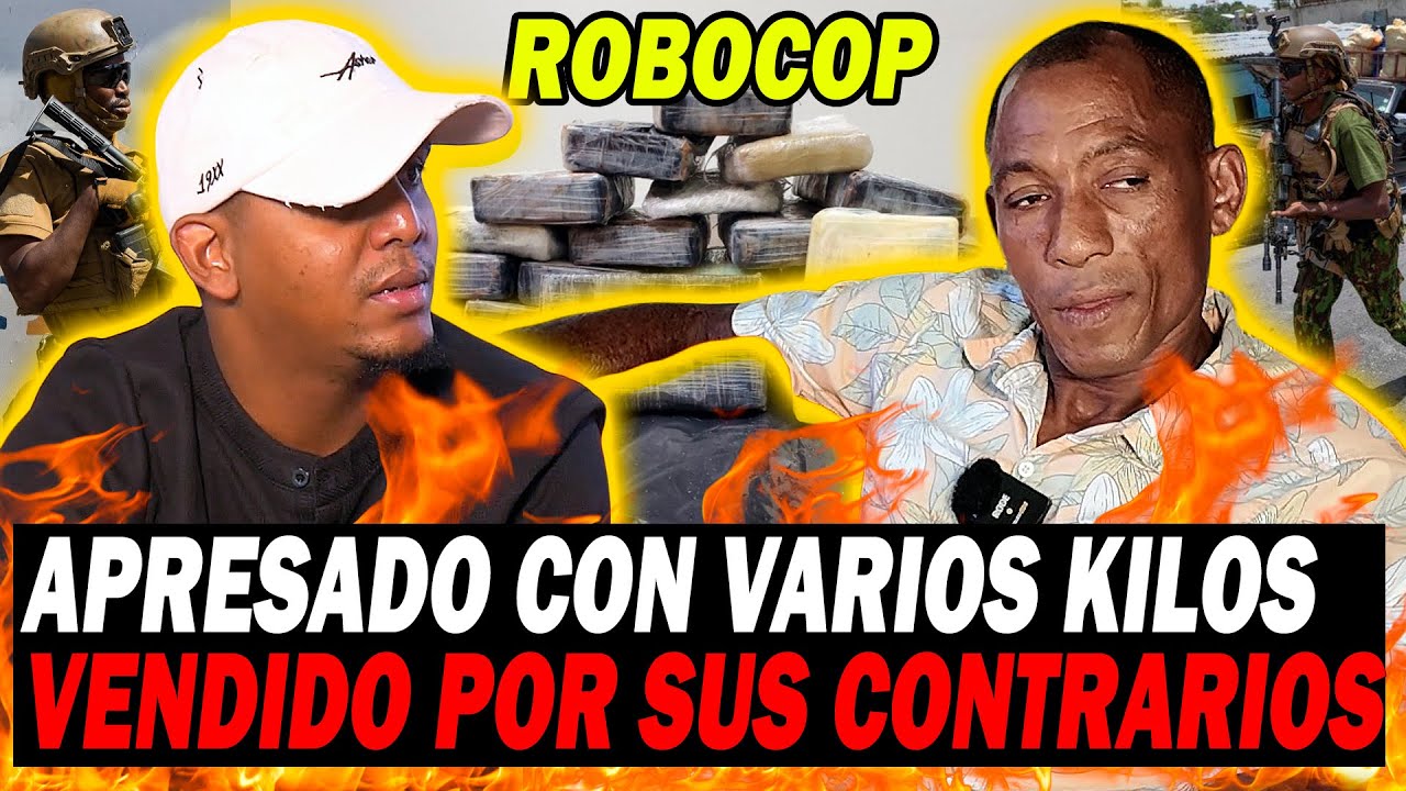 ROBOCOP: APRESADO CON VARIOS KILOS LUEGO DE SER VENDIDO POR SUS CONTRARIOS/ HERMANO DE CHINO MERCADO