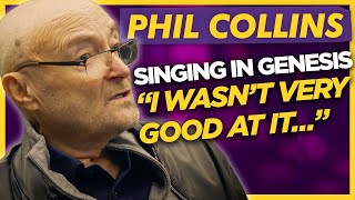 Phil Collins Singing In Genesis For The First Time “I Wasn’t Very Good At It…”