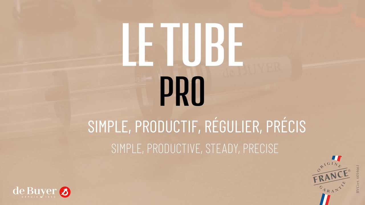 Coffret Le Tube Pro Piston à Pâtisserie + Recharges et Douilles De Buyer -  , Achat, Vente