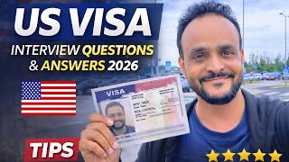 US Visa Interview Questions &amp; Answers 2026 | Strong File But Refused? Real Experience