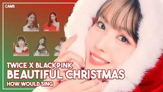 [AI COVER] How Would BLACKPINK & TWICE sing 'Beautiful Christmas' by Red Velvet x aespa / cams (DL)