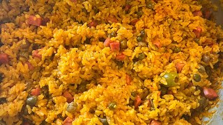 Arroz Con Gandules Puerto Rican rice