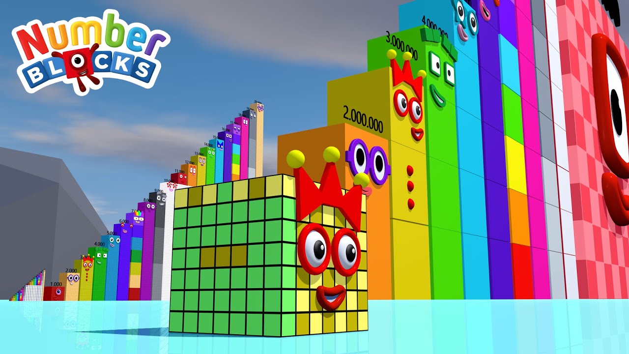 Learn Numbers 1–100 with Numberblocks Step Squad | Fun Math for Kids 🚀