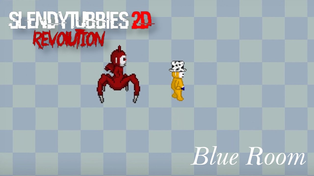 Slendytubbies 2D Revolution  Blue Room - Collect Mode 