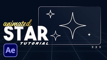 Sparkling Stars Animation in After Effects Tutorial