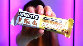 Misfits Protein Bar Review | TASTE TEST & NUTRITION