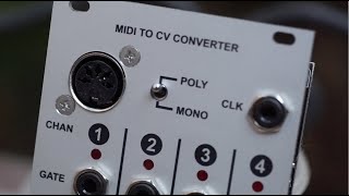 Majella 4-voice MIDI to CV Converter kit.