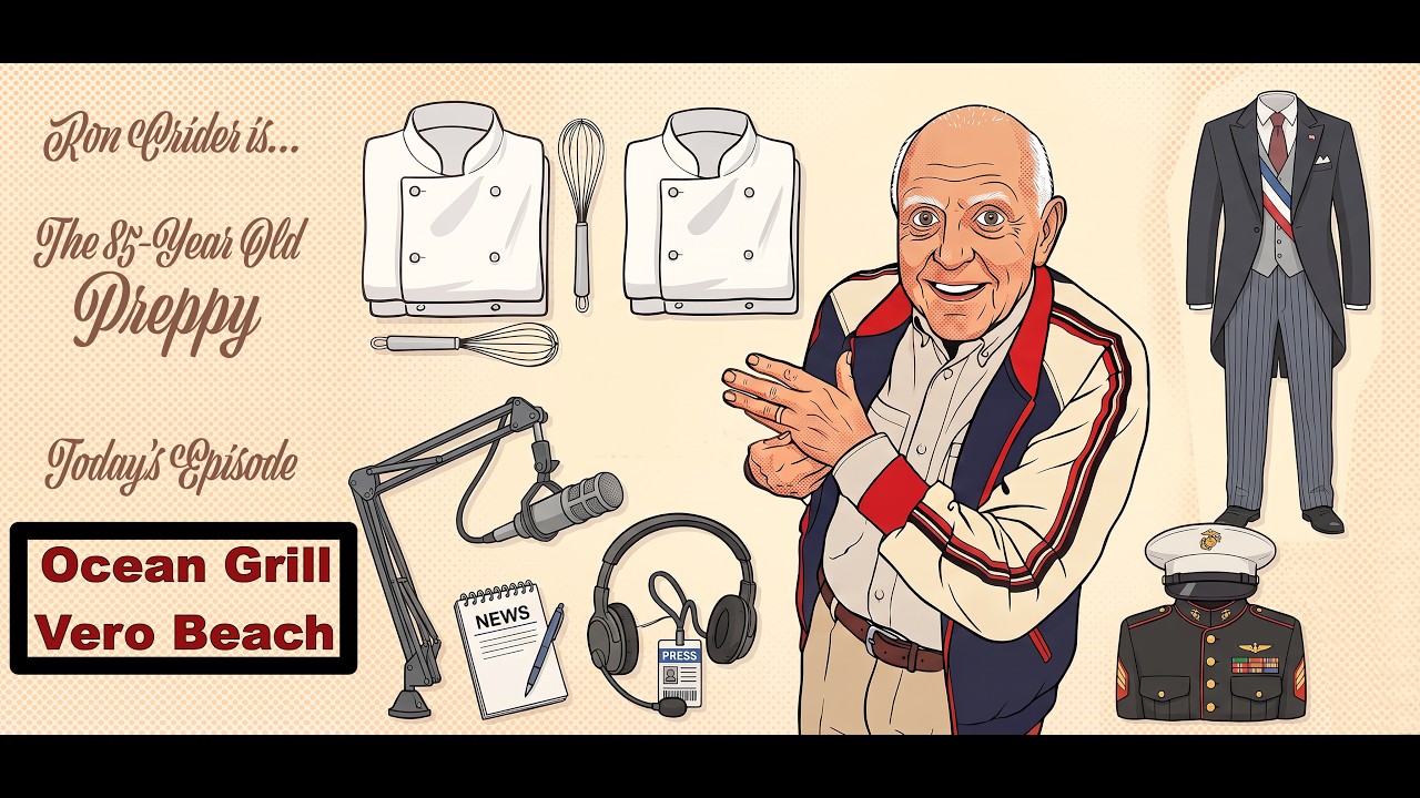ocean grill vero beach dress code Ron Crider 85 Year Old Preppy on Deep V-Neckline Dress