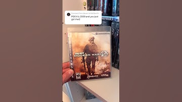 POV it’s 2009 just got and modern warfare 2 #gamecollection #gaming #ps3 #cod #codmw2 #shorts