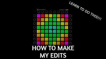 HOW TO MAKE MY EDITS [UNIPAD]