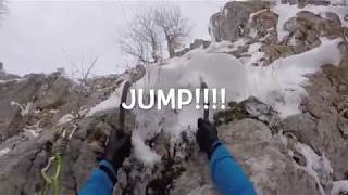 Volo a Febbre da Cavallo, dry tooling