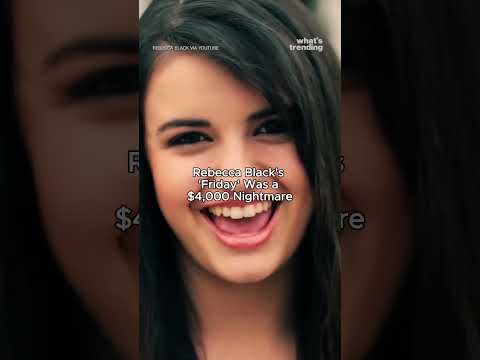 Rebecca Black's Friday Was a $4,000 NIGHTMARE