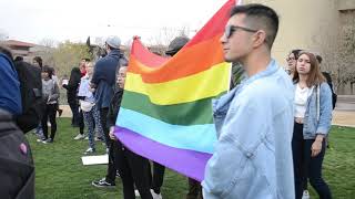 UTEP students protest against Heather Wilson becoming President