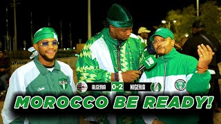 ALGERIA 0-2 NIGERIA ( NIGERIAN FANS REACTION ) AFCON 2025