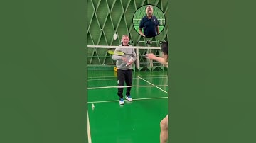 Backhand net dribbling decation badminton training shorts 🏸🏸