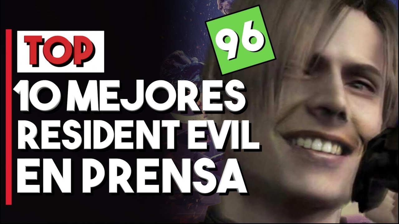 RESIDENT EVIL: Los 10 MEJORES JUEGOS de la SAGA según LOS MEDIOS - YouTube