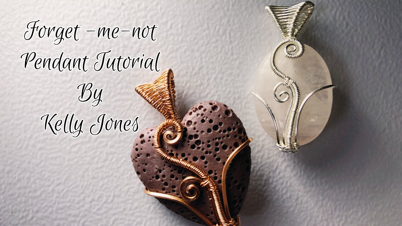 Forget-Me-Not Pendant Tutorial.