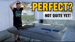 The Not So Perfect Paint Job! Dirt, Fisheyes, and Dieback! Painting Cars from Home, Episode 5