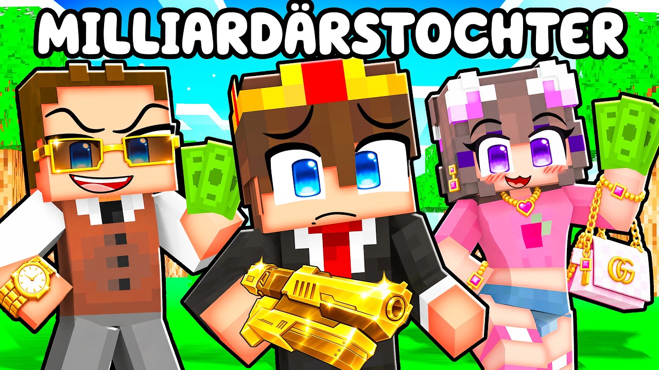 Ein MILLIARDÄR hat mich engagiert, um seine TOCHTER in Minecraft zu BESCHÜTZEN!