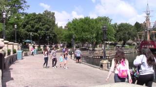 Time lapse At The Rivers of America Disneyland