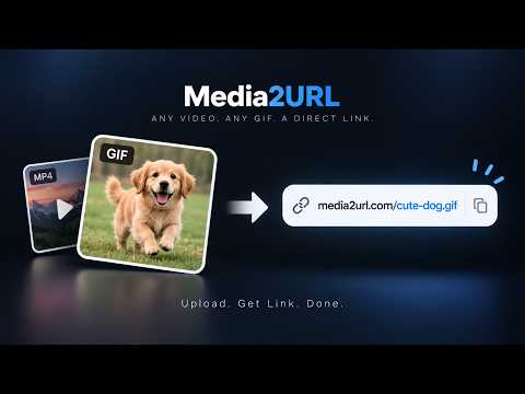 How to Turn Any Video or GIF into a Direct Link for FREE | Direct Link for Notion, Discord & GitHub