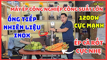 Máy Ép Trái Cây Công Nghiệp Công Suất Lớn 1200W VINAMAX S600 CHUYÊN DÙNG ÉP CÀ RỐT SỐ LƯỢNG NHIỀU P4