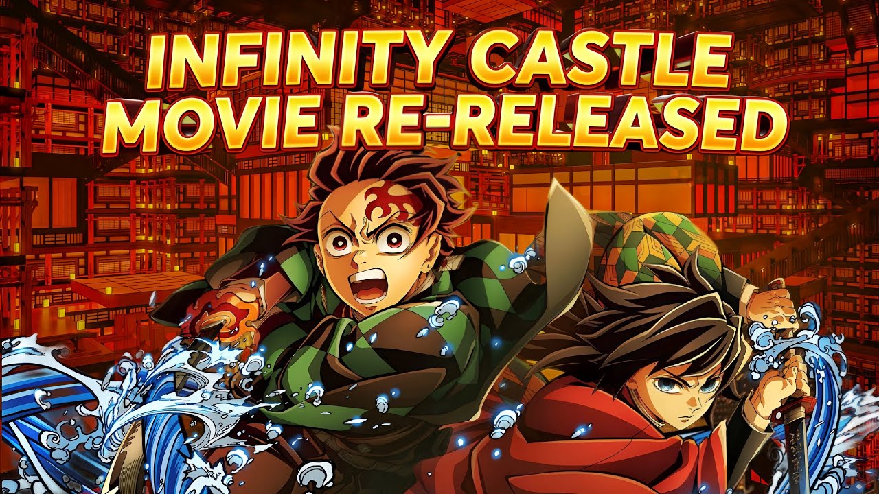 Slayer Infinity Castle Movie Re-Release India 🔥 | Demon slayer Comeback ...