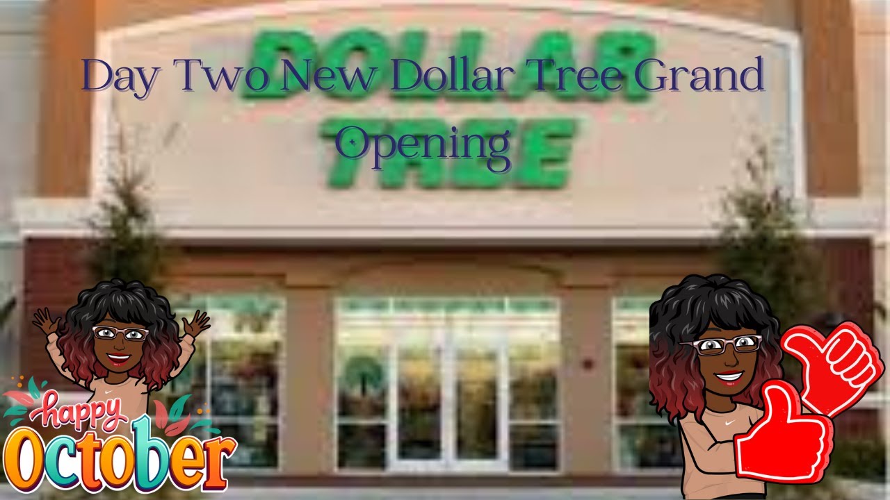 Day Two New Dollar Tree Grand Opening YouTube