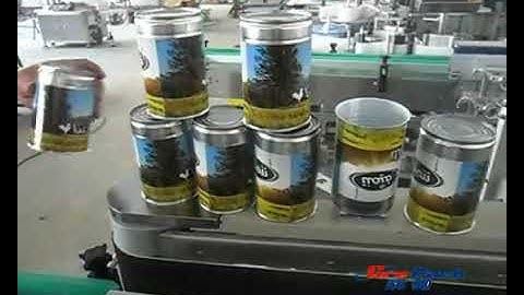 MPC-J Automatic wet glue labeling machine for tin can
