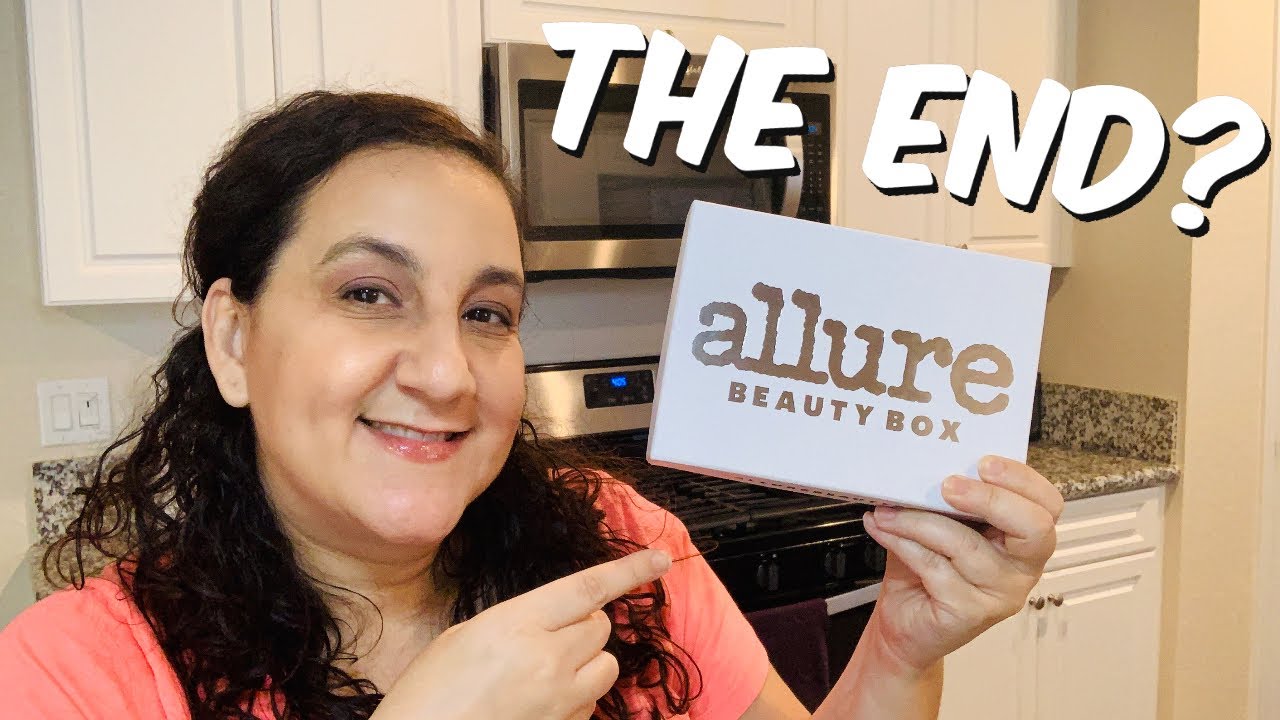ALLURE BEAUTY BOX AUGUST 2020 I IS THIS THE END OF ALLURE?