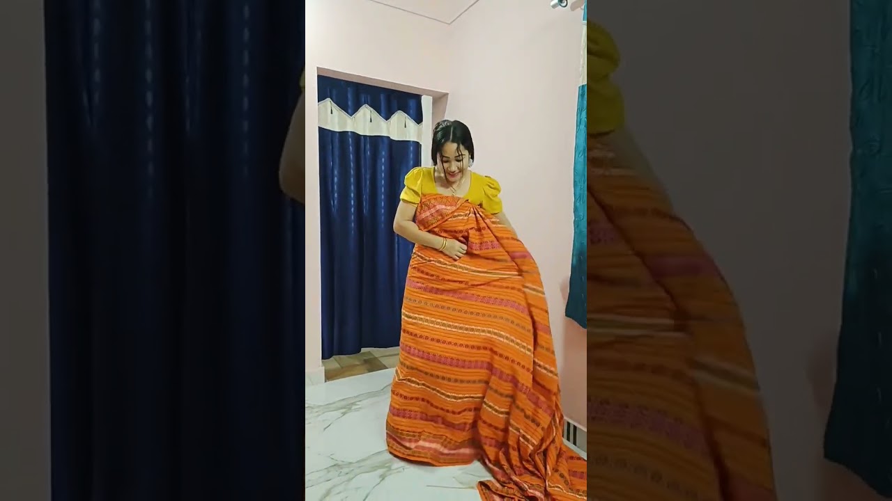 How to Wear Bodo Traditional Dokhona