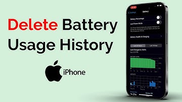 Hoe verwijder ik de batterijgeschiedenis van mijn iPhone?