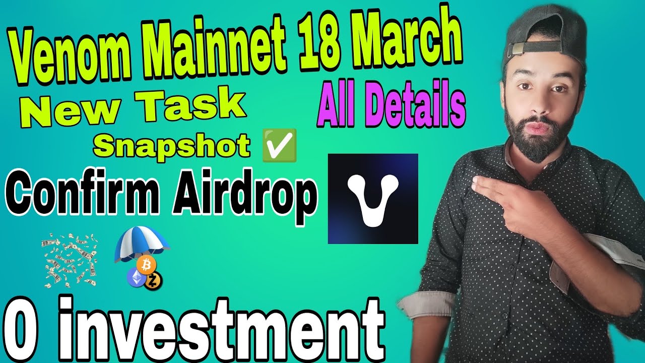 Venom Mainnet Launch | Venom Airdrop Snapshot Venom New Task | How to  |Make Money online