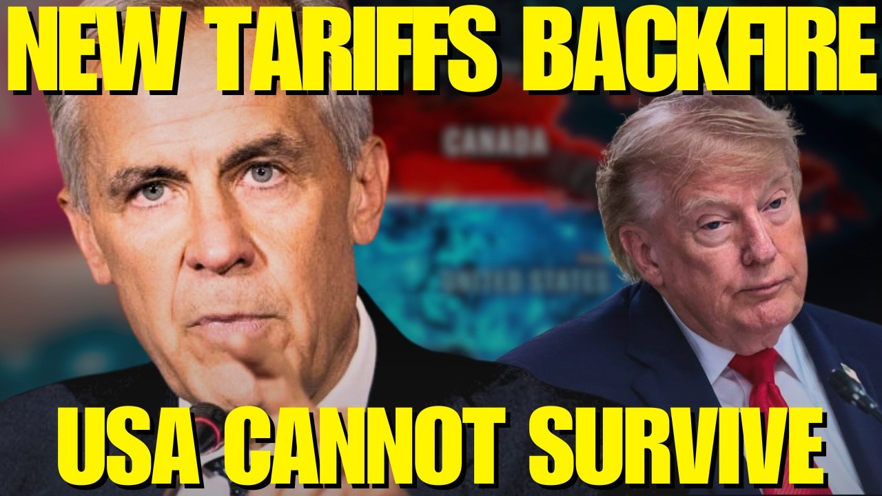 Trump’s TARIFF WAR Backfires: Carney Proves The U.S. CANNOT Survive Without Canada