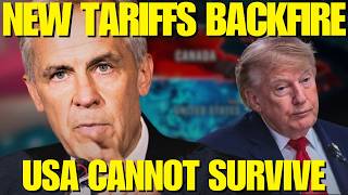 Trump’s TARIFF WAR Backfires And Gives Carney the UPPER HAND: USA DEPENDS on CANADA