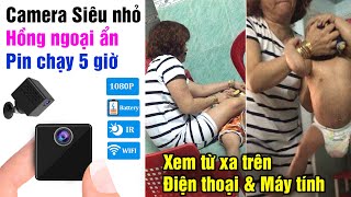 Review Camera Mini Siêu Nhỏ Vstarcam C90S | Camera quay lén | Camera giấu kín | Camera Nguy Trang